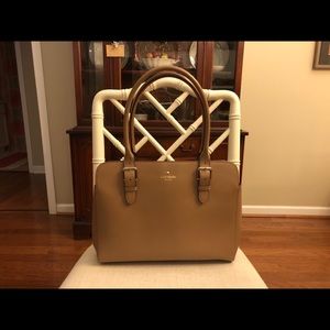Kate Spade leather tan shoulder bag